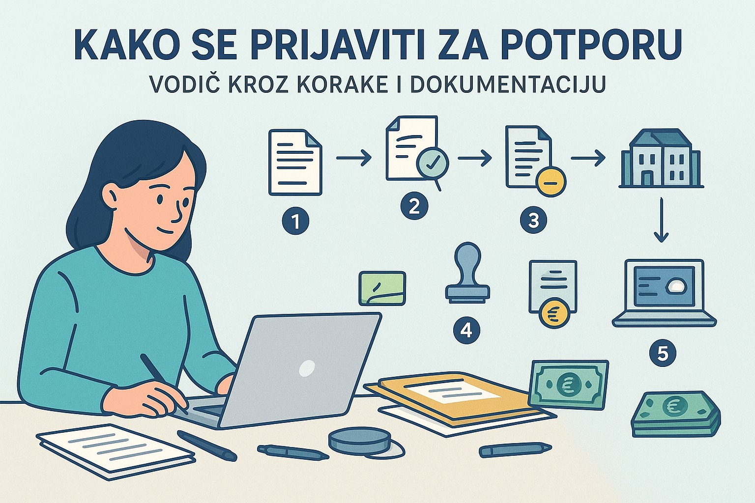 Kako se prijaviti za potporu – vodič kroz korake i dokumentaciju