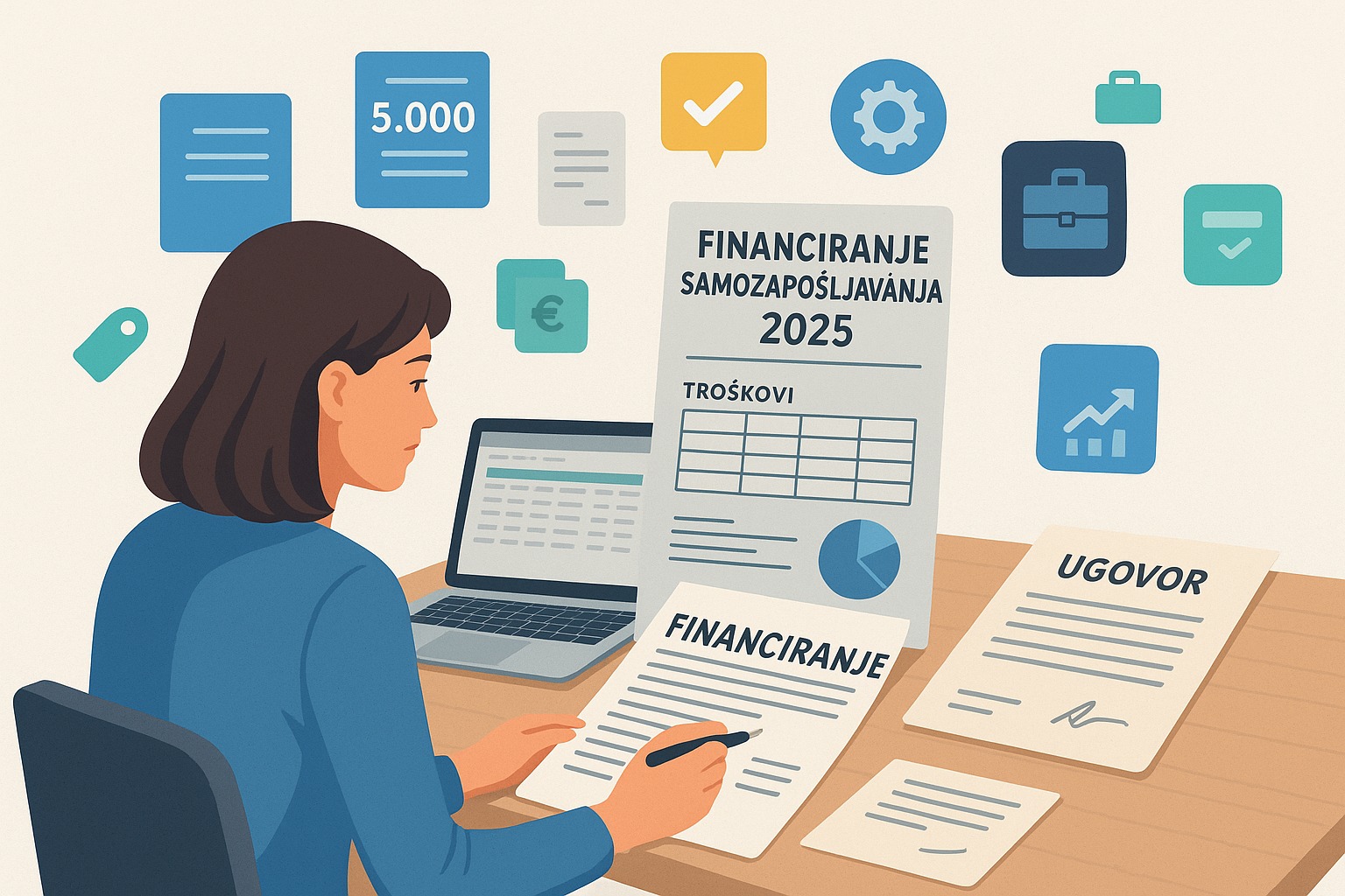 Što se može financirati poticajima za samozapošljavanje?